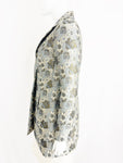 Bigio Collection Damask Coat Size 8
