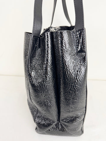 Rag & Bone Patent Leather Tote – KMK Luxury Consignment Rag & Bone Patent Leather Tote – KMK Luxury Consignment