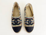 Chanel Tweed Espadrille Size 11