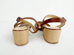 Marion Parke Raffia Sandal Size 8.5