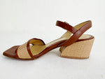 Marion Parke Raffia Sandal Size 8.5