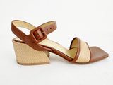 Marion Parke Raffia Sandal Size 8.5
