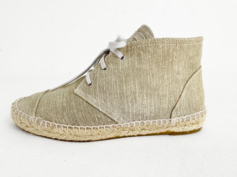 Chanel Lace-Up Espadrilles Size 9