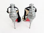 NEW Christian Louboutin Fringe Accent Heels Size 6.5