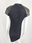 RL Black Label Dress W/ Leather Size 2