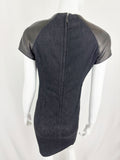 RL Black Label Dress W/ Leather Size 2