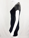 RL Black Label Dress W/ Leather Size 2