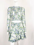 Zimmermann Crop Top and Mini Skirt Set Size S