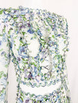 Zimmermann Crop Top and Mini Skirt Set Size S