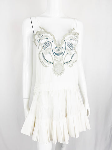Chloe Cotton Mini Dress Size Small
