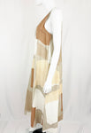 Lafayette 148 Linen & Silk Maxi Dress Size S