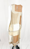 Lafayette 148 Linen & Silk Maxi Dress Size S