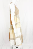 Lafayette 148 Linen & Silk Maxi Dress Size S