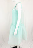Cynthia Rowley Organza Dress w/Slip Size S