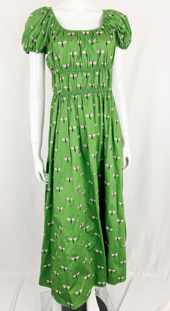 Kate Spade Dragon Fly Maxi Dress Size S KMK Luxury Consignment Kate Spade Dragon Fly Maxi Dress Size S KMK Luxury Consignment