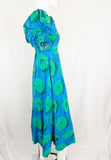De Loreta  Patterned Maxi Dress Size M