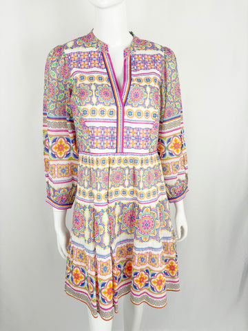 Hale Bob Patterned Dress Size S