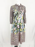 NEW Teri John Floral Cotton Dress Size 6