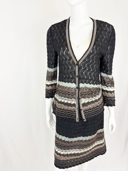 Missoni Cardigan and Skirt Set Size 8 / 10