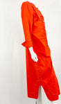 New Ganni Cotton Ruched Dress Size M