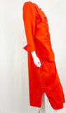 New Ganni Cotton Ruched Dress Size M