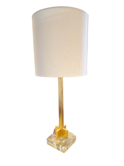 The Crystal Foundation Gold Foil Lamp (2 Available sold separately)