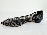 Manolo Blaknik Lace Hangisi Size 9.5