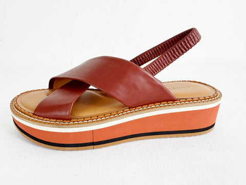 NEW Robert Clergerie Criss-Cross Sandal Size 10.5