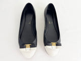 Ferragamo Cap-Toe Ballet Flat Size 10