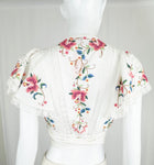 Zimmermann Wrap Crop Top Size S
