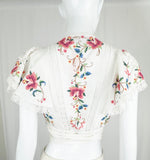 Zimmermann Wrap Crop Top Size S