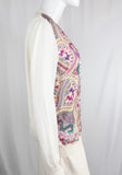 Etro Silk Front Cardigan Size M