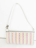 NEW Salvatore Ferragamo Woven Pochette