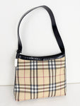 Vintage Burberry Check Shoulder Bag