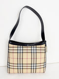 Vintage Burberry Check Shoulder Bag