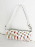 NEW Salvatore Ferragamo Woven Pochette