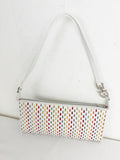 NEW Salvatore Ferragamo Woven Pochette