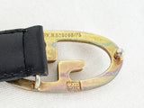 Vintage Gucci Leather Belt Size S