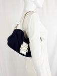 Fendi Knit Baguette Bag