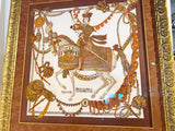 Hermes Framed Scarf