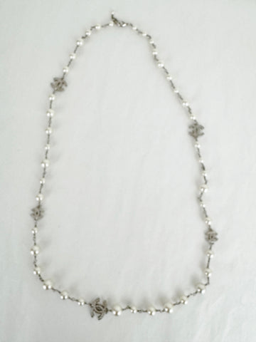 Chanel Pearl & Strass Necklace