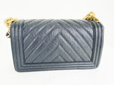 Chanel Chevron Boy Bag
