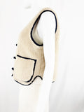 Re/Done Sherpa Vest Size XS