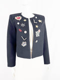 L'Agence Embellished Jacket Size 4