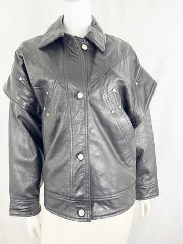 NEW IRO Leather Jacket Size XS