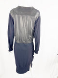 NEW Annette Gortz Knit with Leather Dress Size M