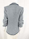L'Agence Tweed Double Breasted Blazer Size 10