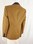 Algo Cashmere with Leather Jacket Size XS