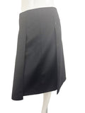 Chanel Black Wool Skirt Size XL