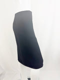Prada Leather Trim Straight Skirt Size 4